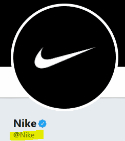 Nike handle