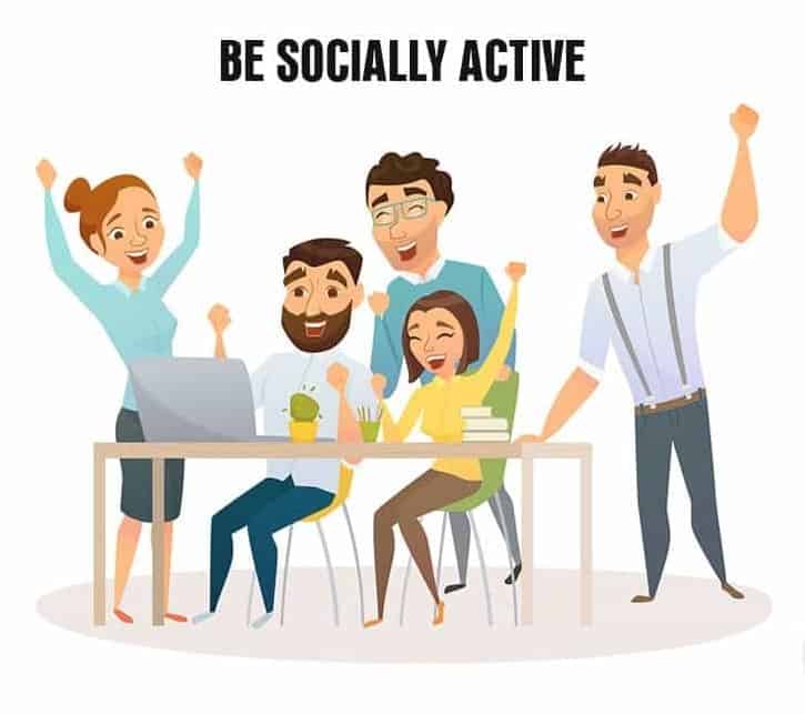 Be Social and Interactive